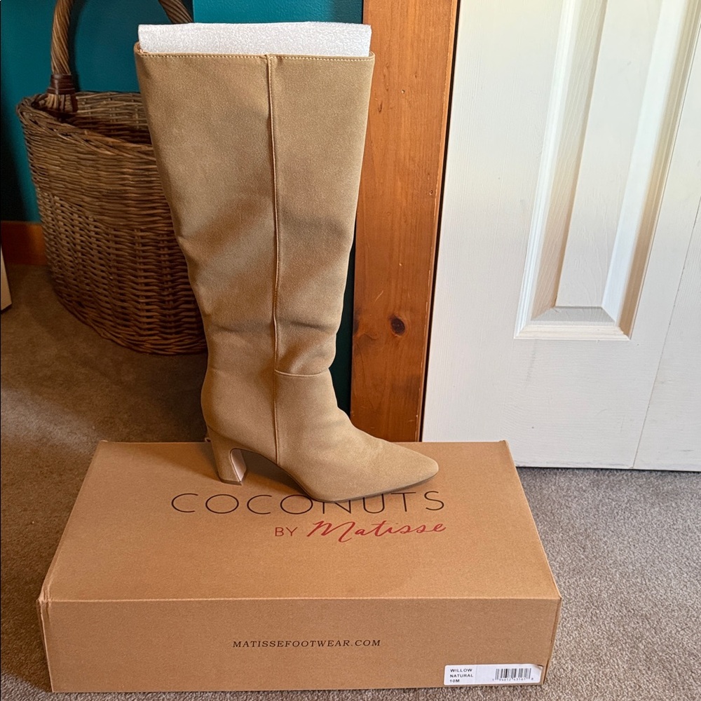 Coconuts by Matisse Beige Heeled Boots